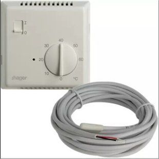 Термостат Hager EK005 230 В