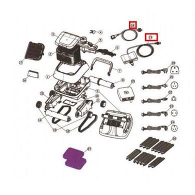 Плаваючий кабель для Aquaviva Black Pearl 7310 (33110/33290)