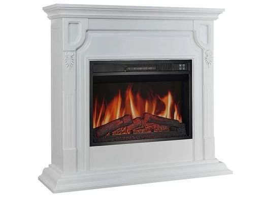 Каминокомплект универсальный 2в1 ArtiFlame Toronto AF23S белый с обогревом и звуком горения огня