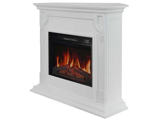 Каминокомплект универсальный 2в1 ArtiFlame Toronto AF23S белый с обогревом и звуком горения огня