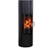Дров'яна кругла піч для дому Color Stove H2 BLACK STEEL
