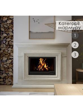Каминная облицовка Hitis Фрея, материал мрамор категории 1