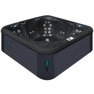 Гидромассажный бассейн Passion Spas Relax (204х204х85 см), Черная жемчужина