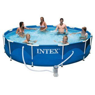 КАРКАСНИЙ БАСЕЙН INTEX, 366Х76 СМ (ФІЛЬТР-НАСОС)