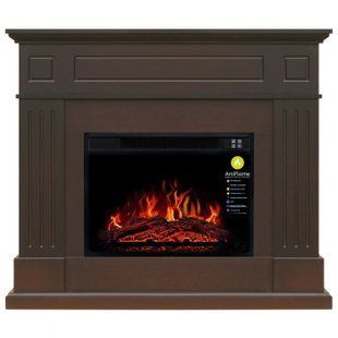 Каминокомплект ArtiFlame LAURITZ AF23S ВЕНГЕ (СО ЗВУКОМ)