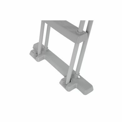 Сходи з платформою для басейну Bestway 58332 (132 см, 4 знімні щаблі)