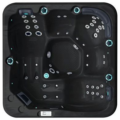 Гідромасажний басейн Passion Spas Relax (204х204х85 см), Чорна перлина