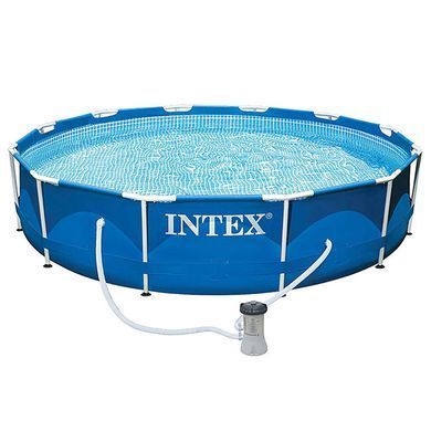 КАРКАСНИЙ БАСЕЙН INTEX, 366Х76 СМ (ФІЛЬТР-НАСОС)