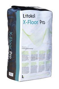 Жидкий вязкий гидравлический материал для стяжек Litokol X-Floor Pro 25 кг