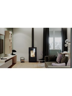 Сталева піч Defro Home IGNIS Чорний