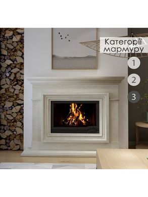 Каминная облицовка Hitis Фрея, материал мрамор категории 3