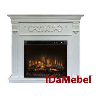 Каминокомплект IDaMebel Marseille XHD28L-INT Белый Ясень