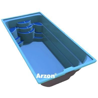 Композитний басейн Arzon Классик 1 (740*350*170 см)