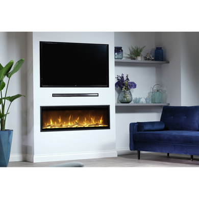 Електрокамін з обігрівом Dimplex Ignite Evolve 74 (EVO1800) з дровами та кристалами скла