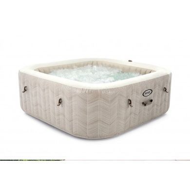 Надувний джакузі Intex 28472 Chevron Deluxe Whirlpool Spa 195 х 195 х 71 см