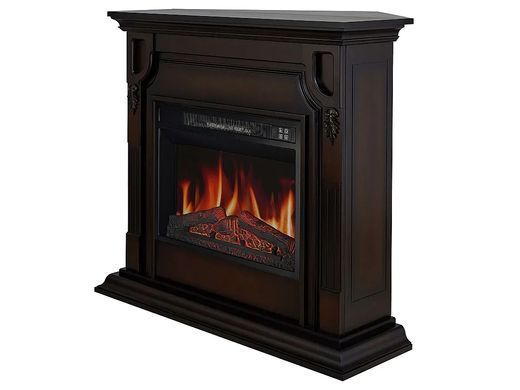 Каминокомплект универсальный 2в1 ArtiFlame Toronto AF23S махагон коричневый антик с обогревом и звуком горения огня