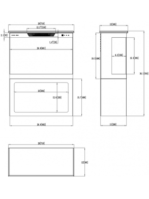 Электрокамин AFLAMO TOWER 71 + STAND