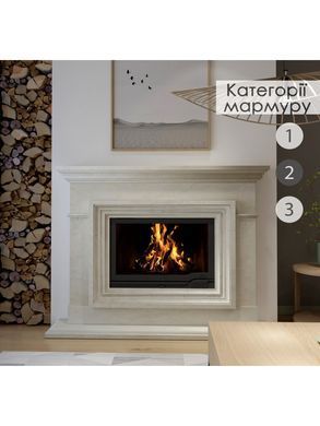 Каминная облицовка Hitis Фрея, материал мрамор категории 2