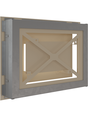Вентиляційна решітка Kratki 22x30 см WIND кремова
