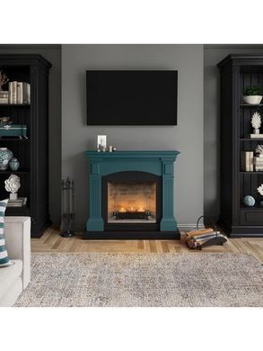 Камінокомплект Tagu MAGNA ZenFlame бірюзовий