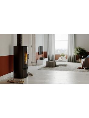 Стальная печь Defro Home ORBIS Коричневый
