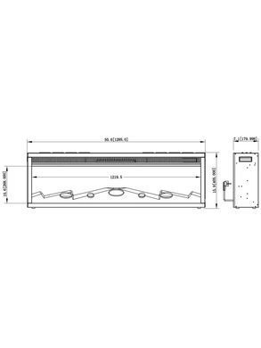 Электрическая топка aflamo LED 130