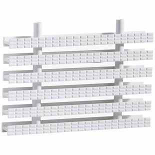 Переливная решетка Aquaviva Classic с двойными соединением 245x25 мм (белая)