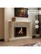 Каминная облицовка Hitis Жемчужина, материал мрамор категории 1