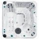 Гідромасажний басейн Passion Spas Pleasure (215х200х91 см), Сріблясто-білий