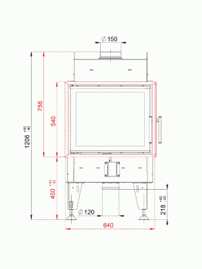 Камінна топка BeF TWIN 7 CL