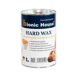 Карнаубский воск для дерева - &laquo;Hard Wax&raquo; бесцветный, 10 л