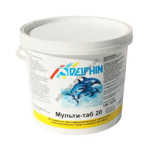 Мульти-таб (20г) Delphin, 3 кг