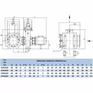 Насос Hayward HCP52253E7 (380 В, 324 м3/год, 20 HP)