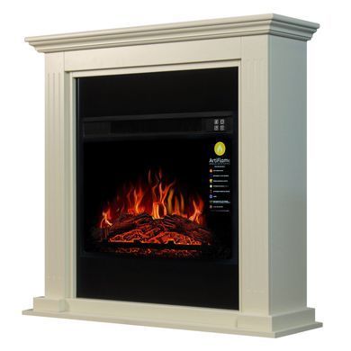 Камінокомплект ArtiFlame MARTA AF23S БІЛИЙ ВАНІЛЬ (ЗІ ЗВУКОМ)