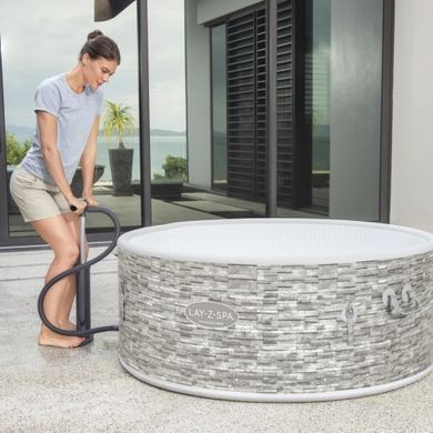 Надувний джакузі - СПА Lay-Z-Spa&trade; Bestway 60027, 155 х 60 см (4 місць 1 325 л/рік, аеро)