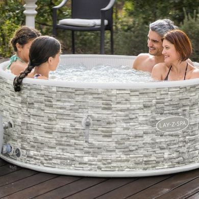 Надувний джакузі - СПА Lay-Z-Spa&trade; Bestway 60027, 155 х 60 см (4 місць 1 325 л/рік, аеро)