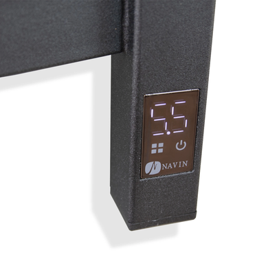 Рушникосушарка електрична Navin Avalon 480х800 Sensor правобічна, колір - чорний