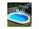 Басейн збірний овальний IBIZA POOL 3,2 х 5,25 х 1,2 м стаціонарний