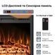 Електрокамін з обігрівом Royal Goodfire Lite 33 (EF33B), з дровами, кольорове полумʼя