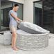 Надувний джакузі - СПА Lay-Z-Spa&trade; Bestway 60027, 155 х 60 см (4 місць 1 325 л/рік, аеро)