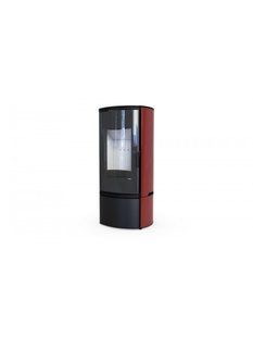 Стальная печь Defro Home ORBIS Красный