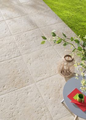 Камень 60х60х4,2см террасный CALCARA, тон Gris