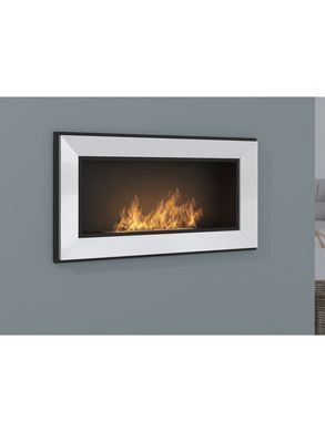 Біокамін Simple Fire FRAME 900 Білий зі склом