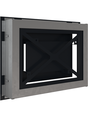 Вентиляційна решітка Kratki 22x30 см WIND чорна