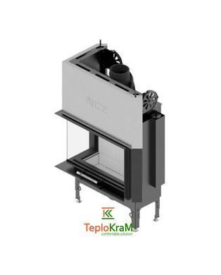 Камінна топка Hitze HST 68x43.LG 9,3 кВт, ліва з гільйотиною