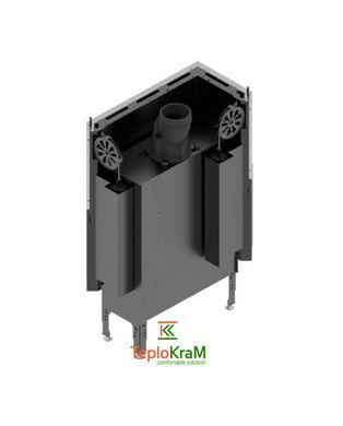 Камінна топка Hitze HST 68x43.LG 9,3 кВт, ліва з гільйотиною