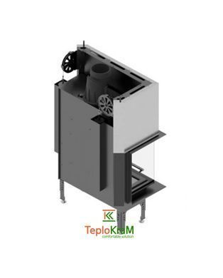 Камінна топка Hitze HST 68x43.LG 9,3 кВт, ліва з гільйотиною