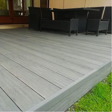 Террасная доска BRUGGAN MULTICOLOR 3D GRAPHITE - 10017