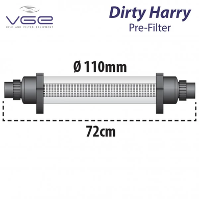 Передфільтр Pre-filter Dirty Harry 25 м3 / год