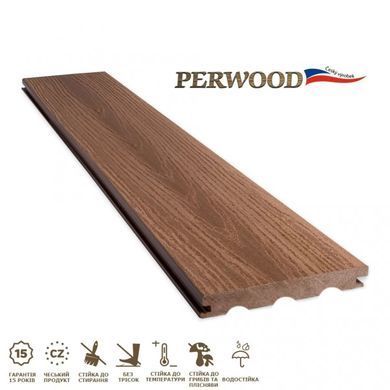 Террасная доска ДПК Perwood NATURAL MASSIVE (полнотелая)